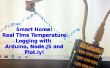 Echtzeit-Temperatur-Logging mit Arduino, NodeJS und Plotly! 