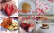 Valentinstag-süßen und herzhaften Leckereien