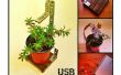 USB-Pflanze Regal, der perfekte Office-Begleiter