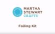 Martha Stewart Crafts: Folierung