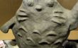 Totoro Papier Machecrete Garten Statue