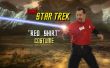 Easy Star-Trek "Red Shirt" Kostüm