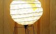 Wie erstelle ich einen japanischen Lampenschirm. 