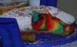 Regenbogen-Marzipan-Kuchen