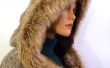 Wie machen Faux (Fake) Fur-Lined wolle Poncho