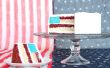 Amerikanische Flagge Kuchen