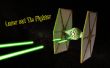 Laser schneiden TIE Fighter Modell