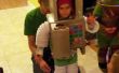 Kinderkostüm mit Sound-Effekte und Candy-Detektor Roboter
