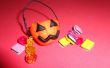 Miniatur-Halloween-Süßigkeiten-Korb
