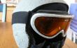 Rockhead snowboard-Helm und Brille