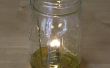Wie erstelle ich eigene Olivenöl-Lampe