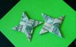 Dollar Bill Shuriken (Origami Ninja Star) ** jetzt mit Video