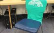 Recycling von alten T-Shirts in Klassenzimmer Sitzbezüge