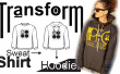 Einfache DIY-Transformation: Sweat-Shirt - Hoodie
