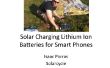 Gewusst wie: Solarladeregler Lithium-Ionen-Batterien für Smartphones