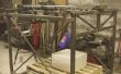 CNC-Maschine für die Gestaltung der großer Stücken von Polystyrol-Hartschaum