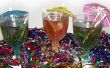 Neujahrs Rezept: funkelnde Dum Dums Getränke für Kinder