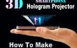 Wie erstelle ich Smartphone 3D Hologramm-Projektor (leicht)