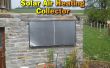 Solarluftkollektor für unser Steingarten bauen Haus Heizung