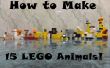 Wie erstelle ich 15 LEGO Tiere! 