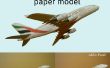 A380 Emirates Papiermodell 1:132