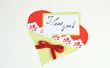 Herz - Last-Minute-Geschenk-Karten zum Valentinstag - DIY-basteln Papier