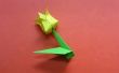 Origami Papier Tulpe