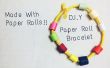 Paper Roll Rainbow Armband (biologisch abbaubar)