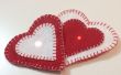 Wie erstelle ich magnetische Valentine Hearts