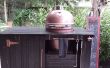 Beleuchtung einen Grill Dome Kamado Style Grill