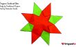 Origami Sterne videotutorial Sunburst