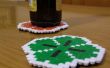 St. Patricks Pixel Art Untersetzer für Ihre Pints