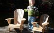 Kind Größe Adirondack Stühle
