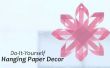 DIY: Hängende Papier Dekor