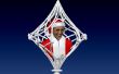 Präsident Obama 3D gedruckte ORNAMENT DESIGN CHALLENGE