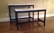 Bar Tisch und Schreibtisch - Verwendung von IKEA-Tischplatten (VIKA AMON)