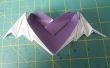 Origami-Fledermaus-geflügelte Herz