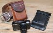 Einfache widerstandsfähiges Leder Kameratasche