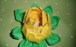Origami-Lotus-Blume