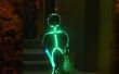 Leuchtende LED Stickman Kostüm