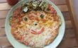 Glückliches Gesicht Pizza für alle Jahreszeiten