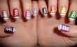 Converse Schuhe Nail Art