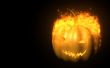 3D Jack o ' Lantern in MAYA mit Feuereffekt