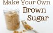 Brauner Zuckerersatz | Brauner Zucker zu Hause machen