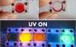 Vakuum-powered fluidische Tinte "LEDs" und Schaltungen