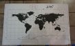 Welt Karte Wandkunst