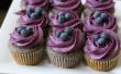 Blueberry Cupcakes mit Blueberry Cream Cheese Frosting
