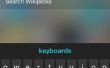 IOS 8 benutzerdefinierte Tastaturen