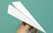 Wie man den schnellsten Papierflieger