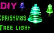 Drehenden Weihnachtsbaum Licht mit LED's und Spielzeug Motor machen